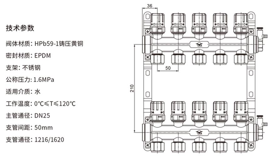 温控式锻压分水器